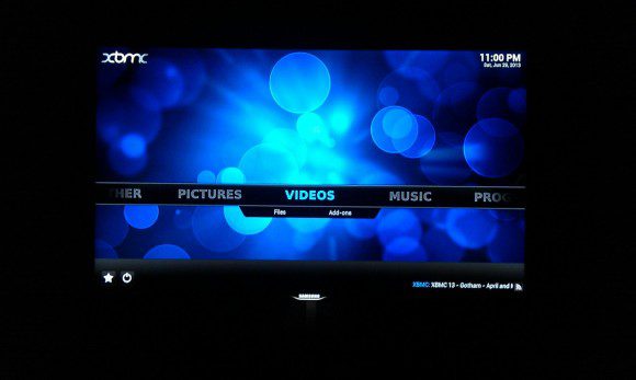 OUYA: XBMC gestartet