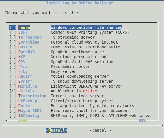 Via Softy kannst Du bequem allerlei Software Dritter installieren